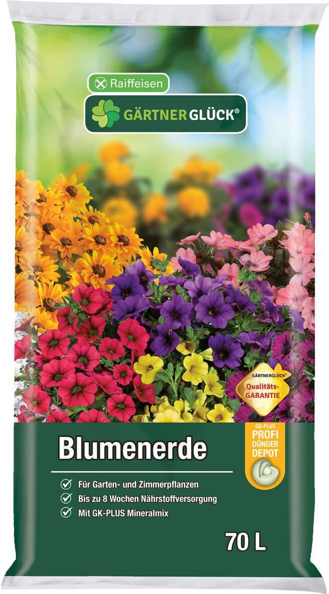 GÄRTNERGLÜCK Blumenerde